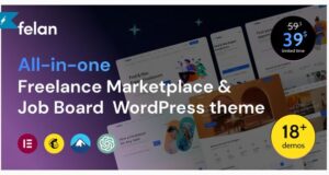 Felan Freelance Marketplace and Job Board WordPress Theme Felan Freelance Marketplace and Job Board WordPress Theme