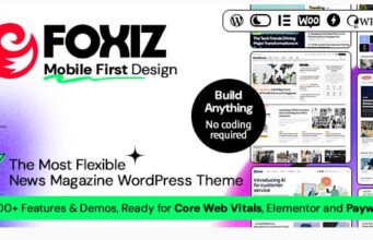 Foxiz v2 2 4 WordPress Newspaper News and Magazine Foxiz WordPress Newspaper News and Magazine