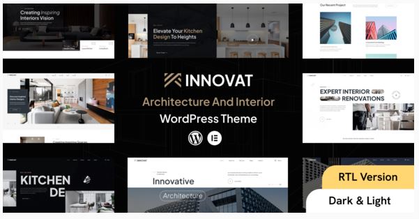 Innovat Architecture Interior WordPress Theme Innovat Architecture Interior WordPress Theme