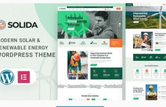 Solida Solar & Renewable Energy WordPress Theme Solida Solar & Renewable Energy WordPress Theme