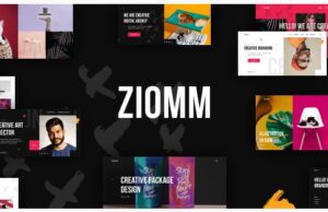 Ziomm Creative Agency & Portfolio WordPress Theme Ziomm Creative Agency & Portfolio WordPress Theme