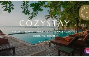 CozyStay Hotel Booking WordPress Theme cozystay-hotel-booking-wordpress-theme