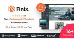 Finix v2 0 0 technology it solutions wordpress theme finix-v2-0-0-technology-it-solutions-wordpress-theme