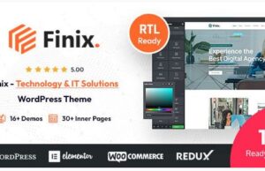Finix v2 0 0 technology it solutions wordpress theme finix-v2-0-0-technology-it-solutions-wordpress-theme