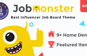 Jobmonster v4.7.8 Job Board WordPress Theme jobmonster-job-board-wordpress-theme