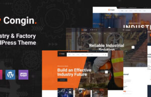 Congin Industry & Factory WordPress Theme Congin Industry & Factory WordPress Theme