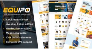 Equipo v3.1 Parts And Tools WordPress WooCommerce Theme equipo-parts-and-tools-wordpress-woocommerce-theme