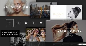 Curly v3.3 A Stylish Theme for Hairdressers and Hair Salons Curly A Stylish Theme for Hairdressers and Hair Salons