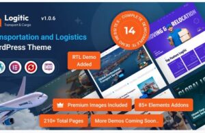 Logitic Transportation & Logistics WordPress Theme Logitic Transportation & Logistics WordPress Theme