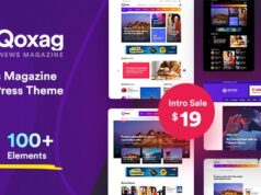 Qoxag v2.1.0 WordPress News Magazine Theme Qoxag WordPress News Magazine Theme