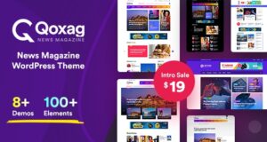 Qoxag – WordPress News Magazine Theme Qoxag WordPress News Magazine Theme