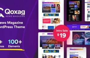 Qoxag – WordPress News Magazine Theme Qoxag WordPress News Magazine Theme