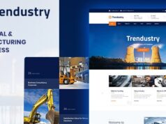 Trendustry Industrial & Manufacturing WordPress Theme Trendustry Industrial & Manufacturing WordPress Theme