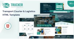 Trucker Transport Courier & Logistics HTML Template Trucker Transport Courier & Logistics HTML Template