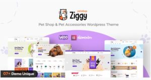 Ziggy Pet Shop WordPress Theme Ziggy Pet Shop WordPress Theme