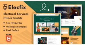 Elecfix Electrical Services HTML Template elecfix-electrical-services-html-template