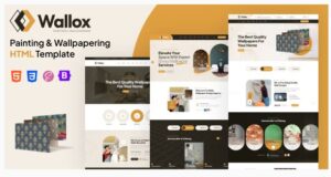 Wallox Painting & Wallpapering HTML Template wallox-painting-wallpapering-html-template