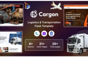 Cargon Logistics, Cargo & Transportation Flask Template cargon-logistics-cargo-transportation-flask-template