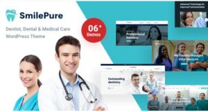 SmilePure v1.8.6 Dental & Medical Care WordPress Theme smilepure-dental-medical-care-wordpress-theme