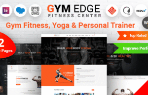 Gym Edge v4.3.7 Gym Fitness WordPress Theme Gym Edge Gym Fitness WordPress Theme