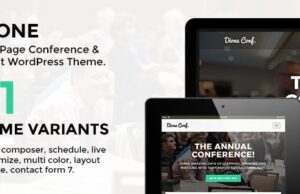 Dione Conference & Event WordPress Theme Dione Conference & Event WordPress Theme