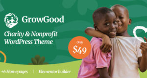 GrowGood Charity & Nonprofit WordPress Theme GrowGood Charity & Nonprofit WordPress Theme