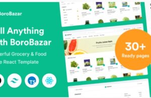 BoroBazar React Ecommerce Template with Grocery & Food Store BoroBazar React Ecommerce Template with Grocery & Food Store