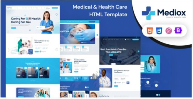 Mediox Medical & Healthcare HTML Template