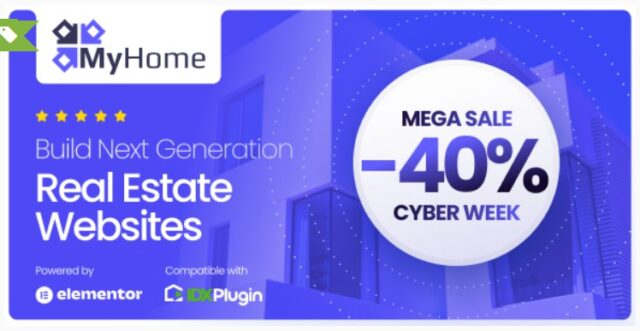 MyHome Real Estate WordPress Theme