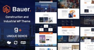 Bauer v1.33 Construction and Industrial WordPress Theme Bauer v1.33 Construction and Industrial WordPress Theme