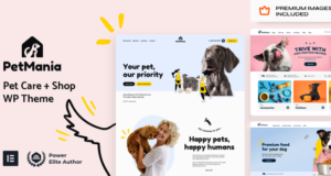 PetMania Pet Care Shop Ecommerce WordPress Theme PetMania Pet Care Shop Ecommerce WordPress Theme