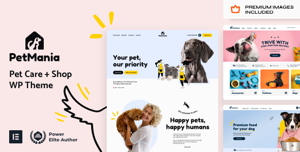 PetMania Pet Care Shop Ecommerce WordPress Theme PetMania Pet Care Shop Ecommerce WordPress Theme