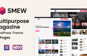 Smew Multipurpose Magazine WordPress Theme Smew Multipurpose Magazine Wordpress Theme